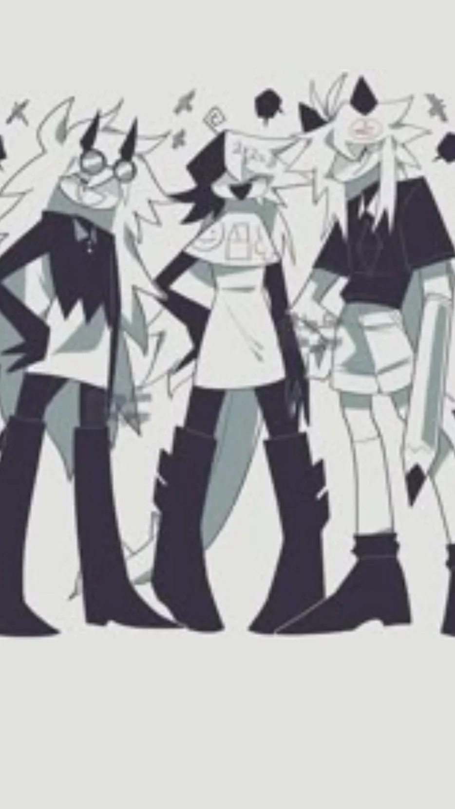 ai character: Fpe bully trio  background