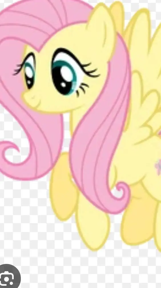 ai character: Fluttershy  background