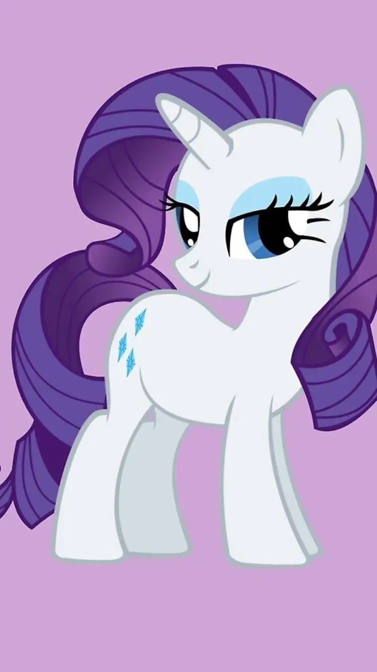 ai character: Rarity background