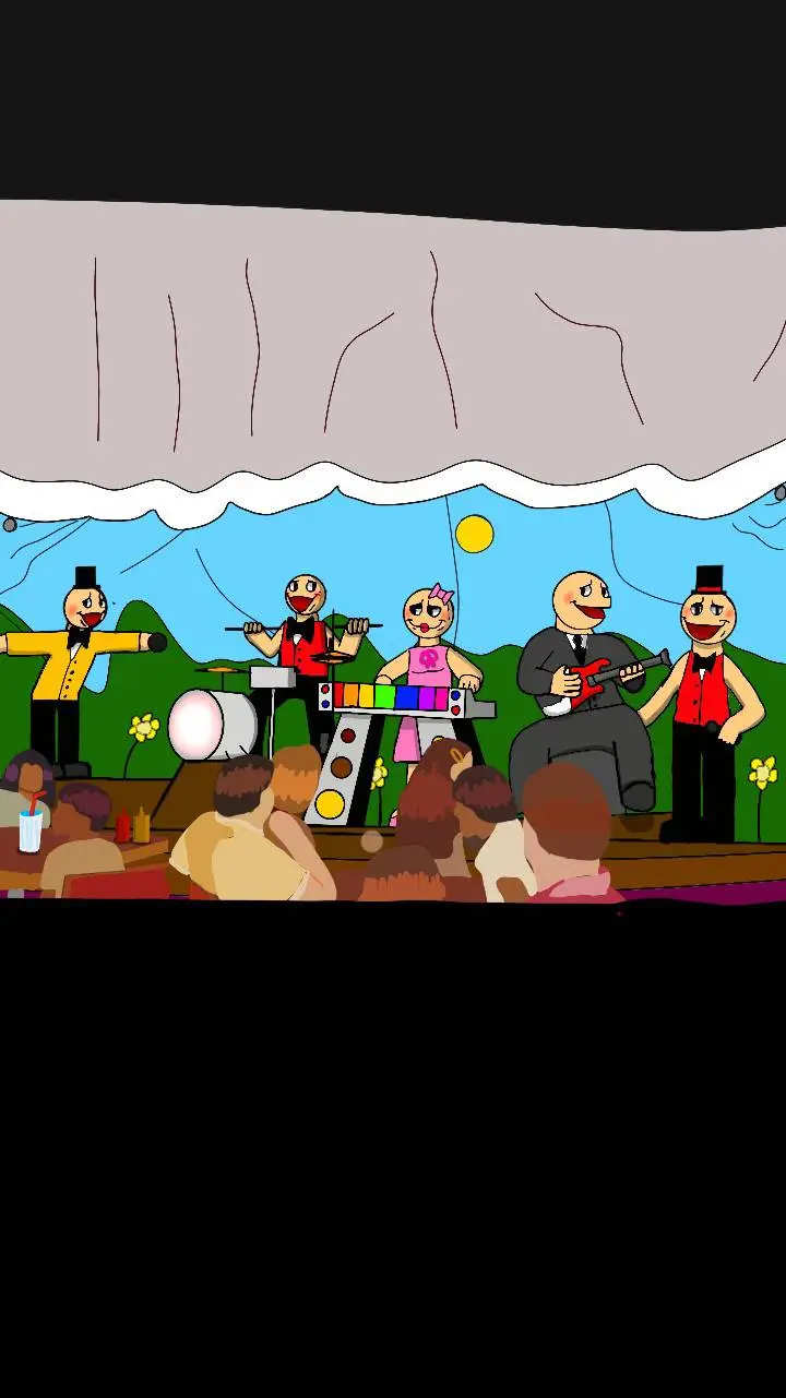 ai character: Charles Pizza 1963 background