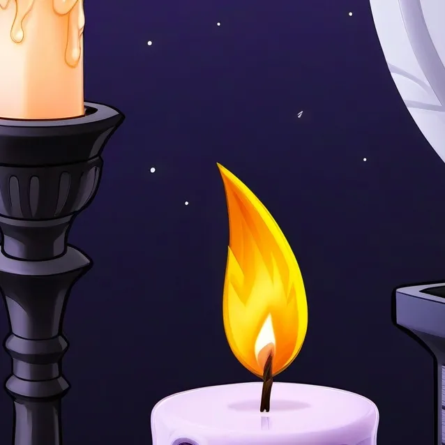 chat with ai character: Candle 