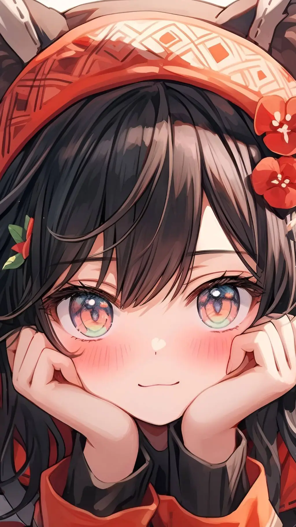 ai character: пустота background