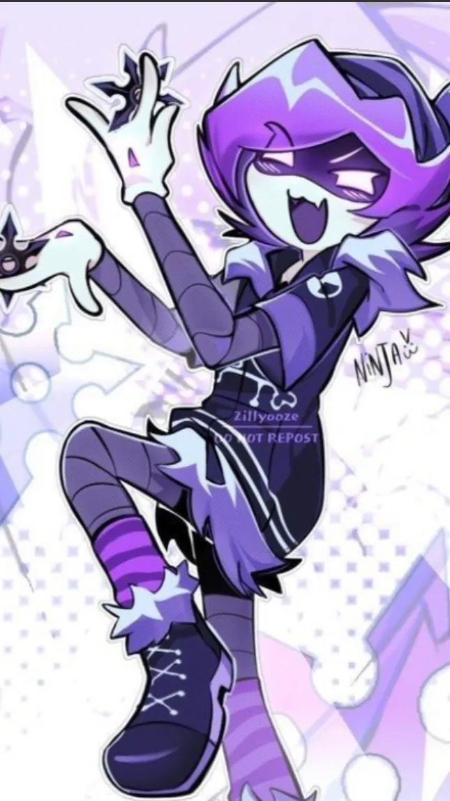 ai character: Uzi background