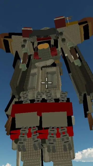 ai character: robot remasterizad background