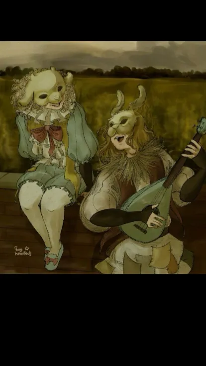ai character: ✰harpy here✰ background