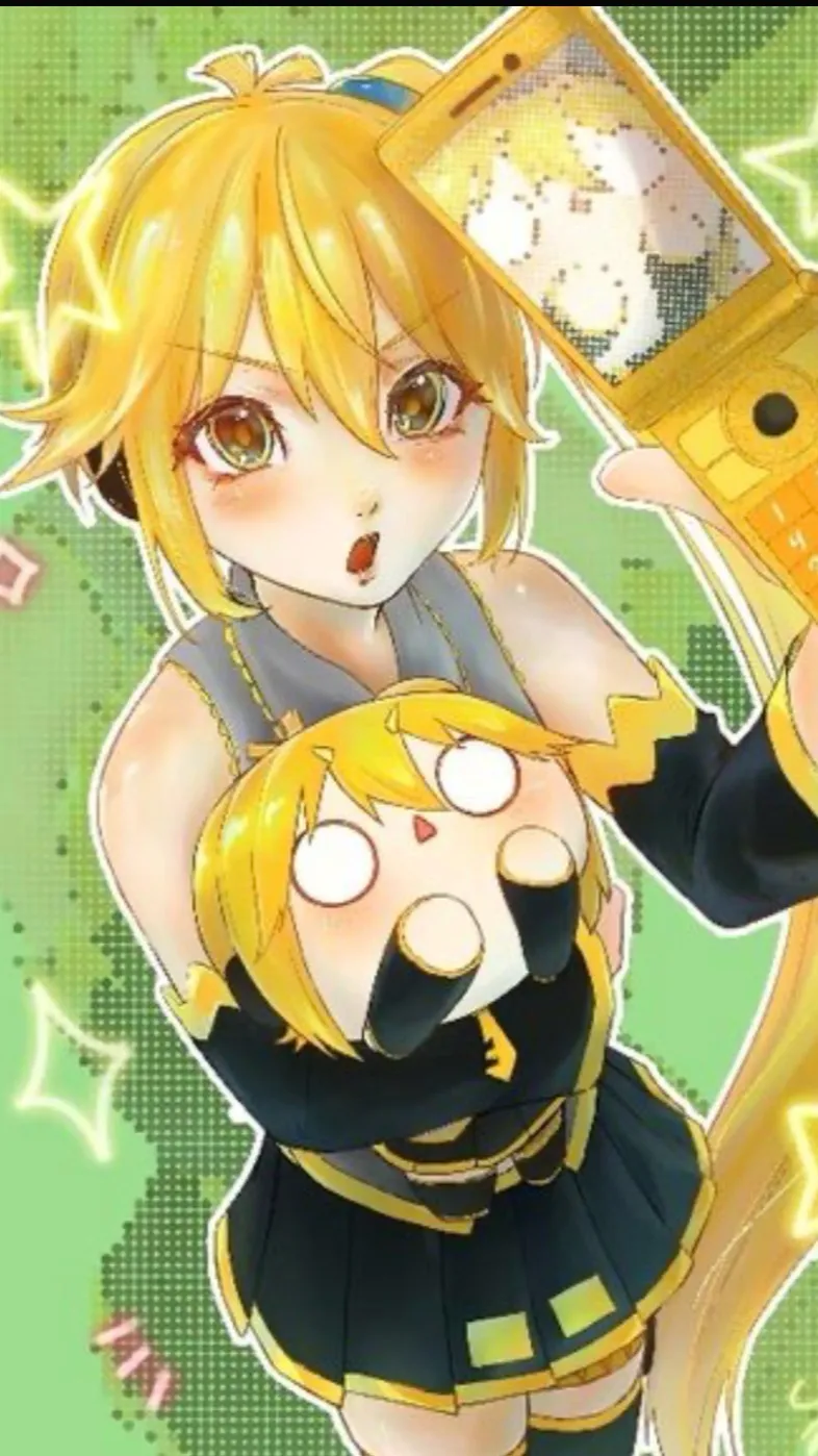ai character: 💛Neru💛 background