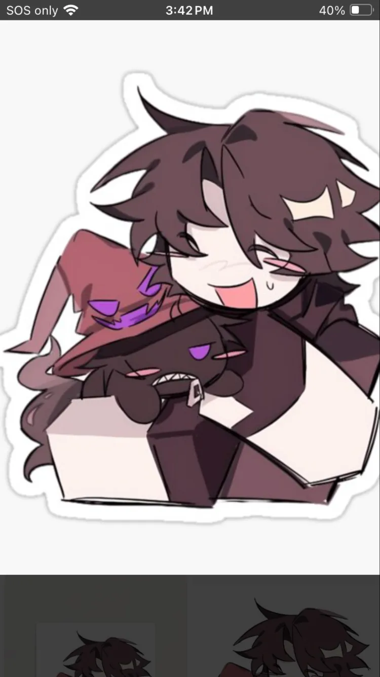 ai character: Azure x two time background