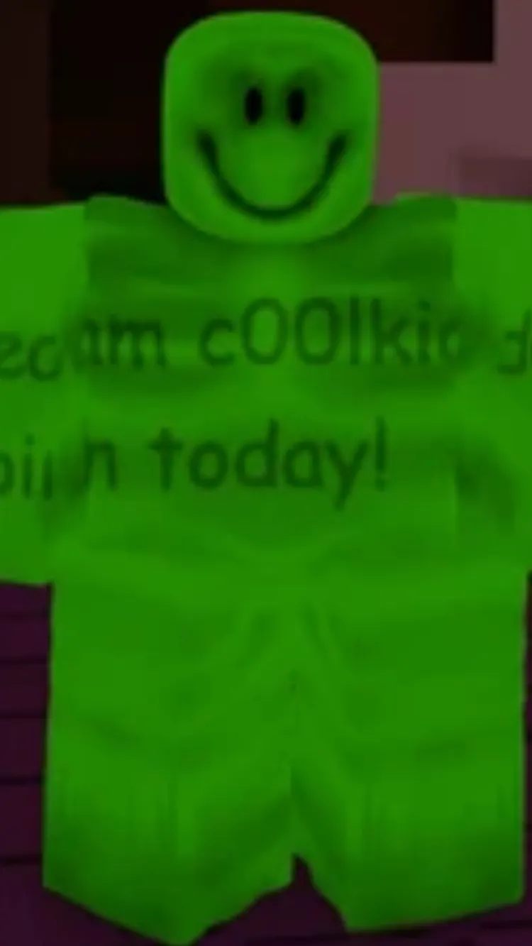 ai character: Green C00lkidd background