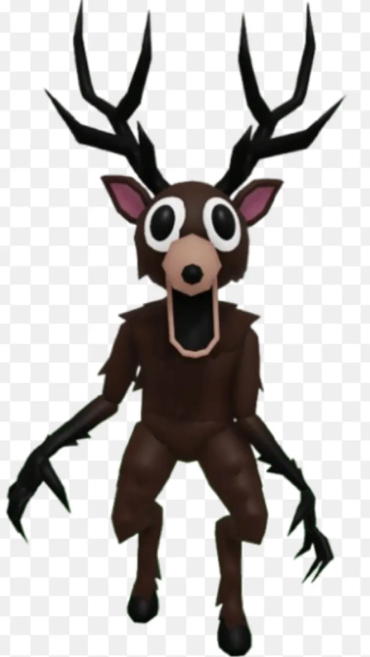 ai character: The deer 99 nights background