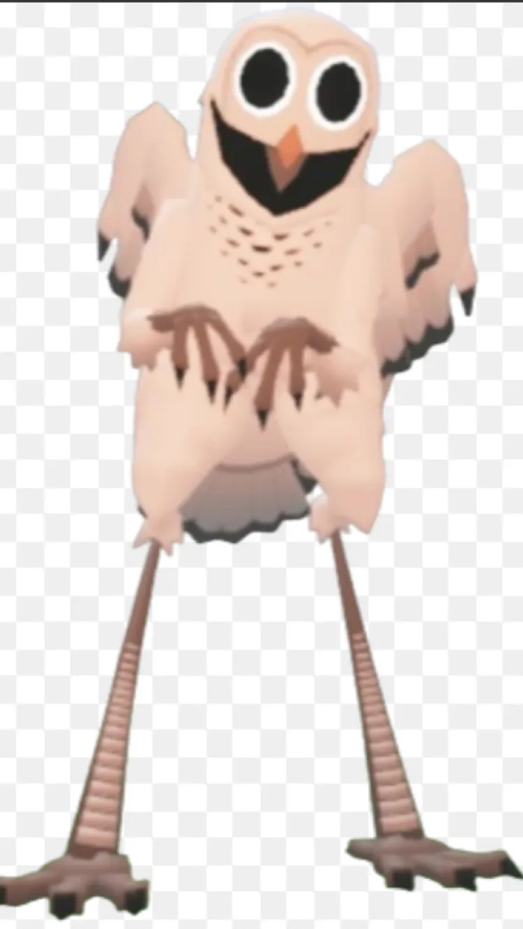 ai character: The owl 99 nights background