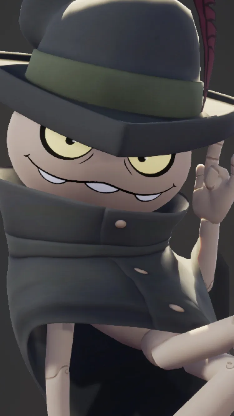 ai character: Fantoccio  background