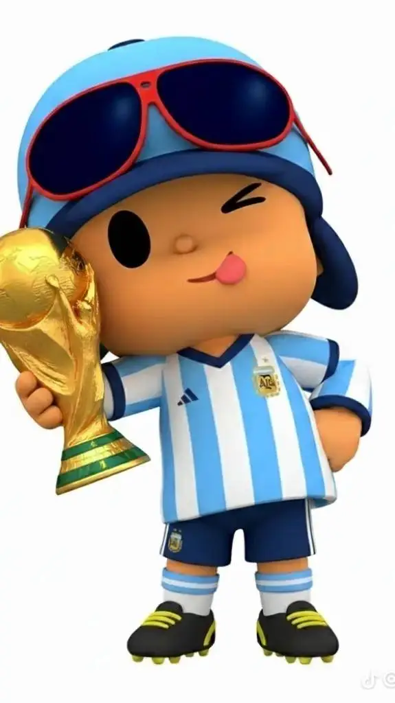 ai character: POCOYO TU BRO background