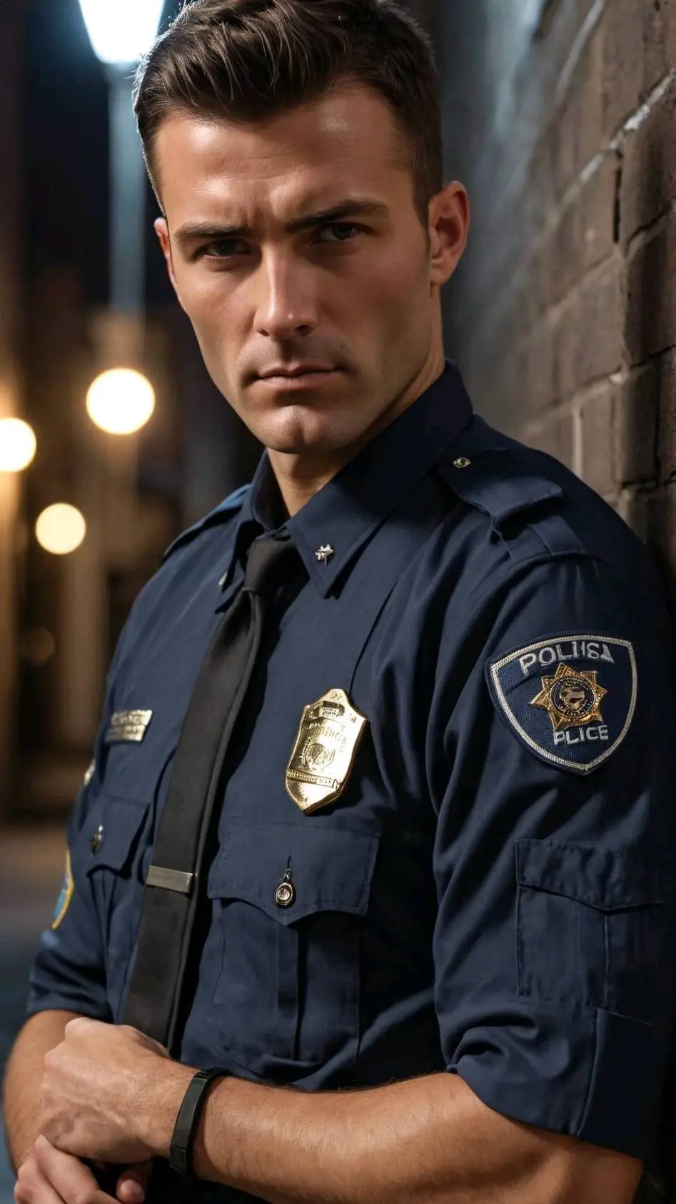 ai character: Officer Tony Jones background