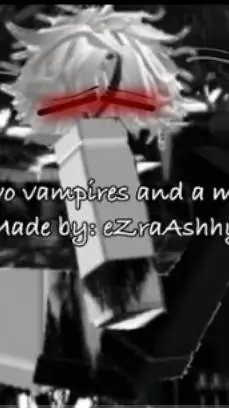 ai character: 2 vampires and cat background