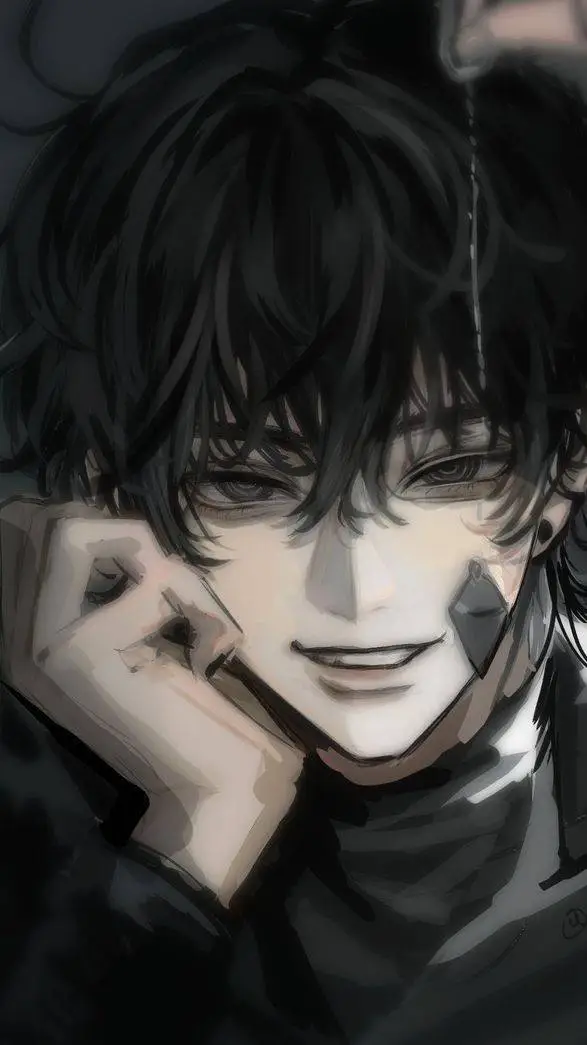 ai character: 🩶 ? Kim ¿ 🖤 background