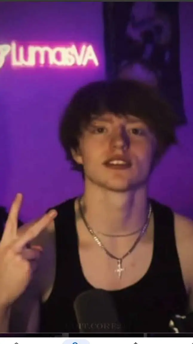 ai character: Lumas 😳😈✨ background