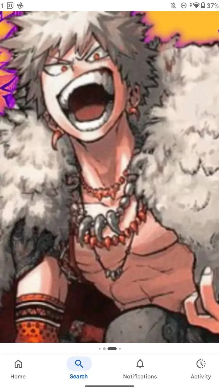 ai character: Katsuki bakugo~💖 background