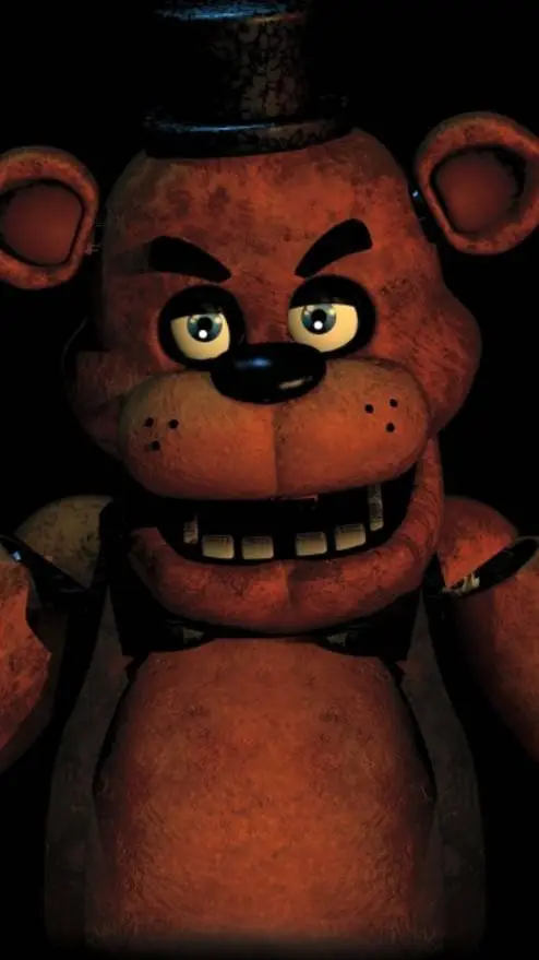 ai character: Freddy fazbear  background
