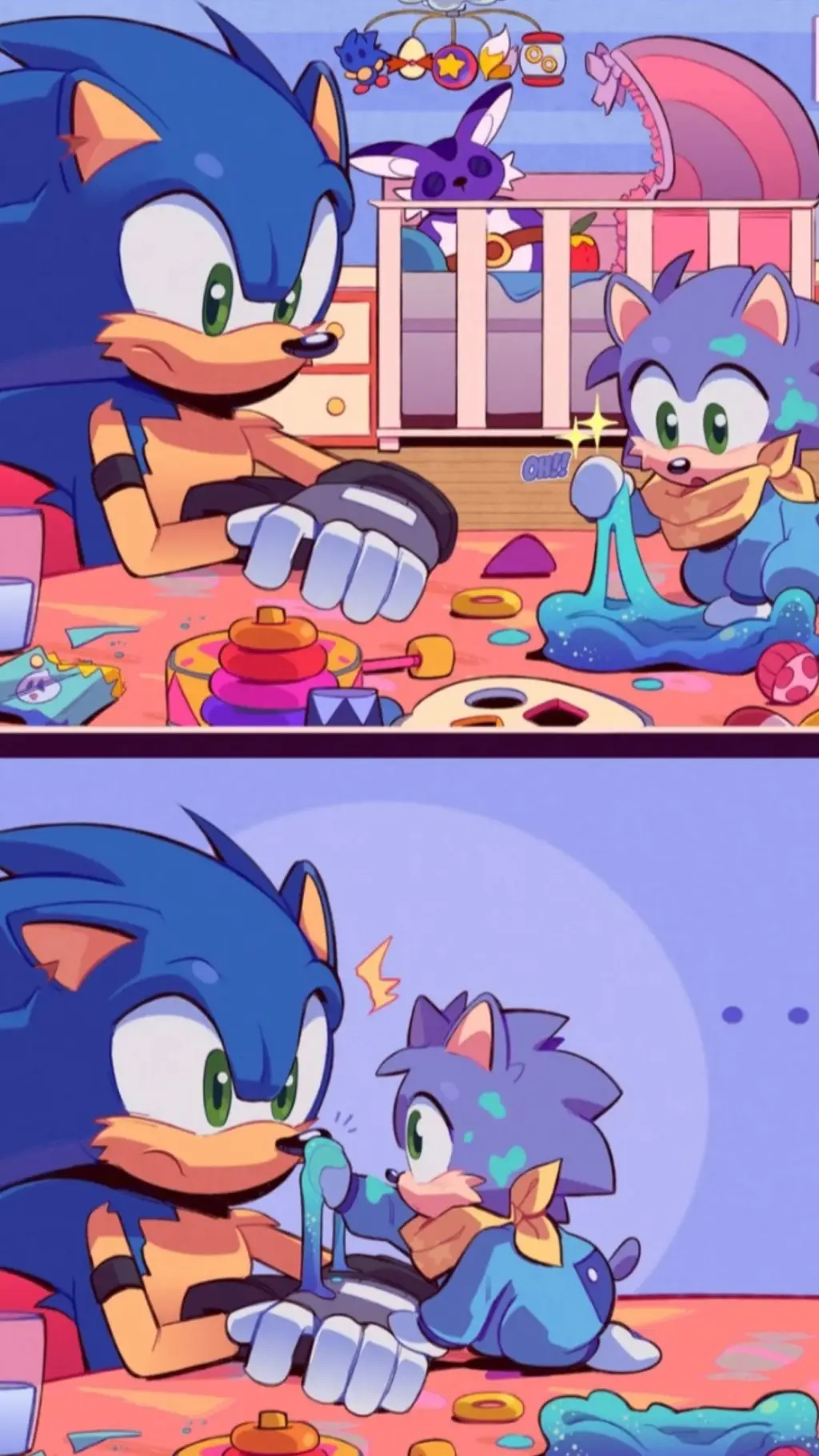 ai character: sonic background