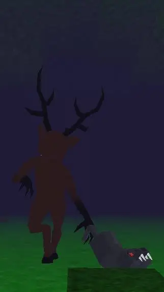 ai character: Deer background