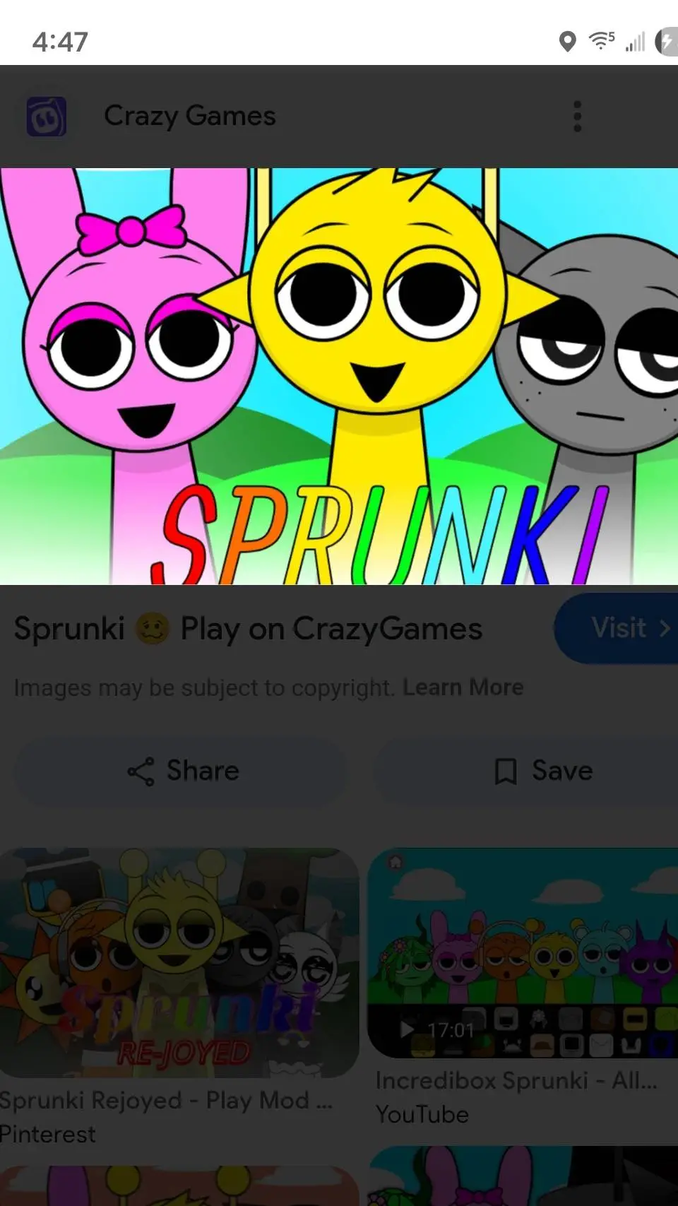 ai character: Sprunki pickme background
