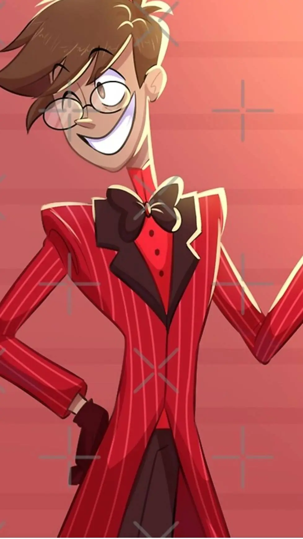 ai character: 🦌{Alastor}🦌 background