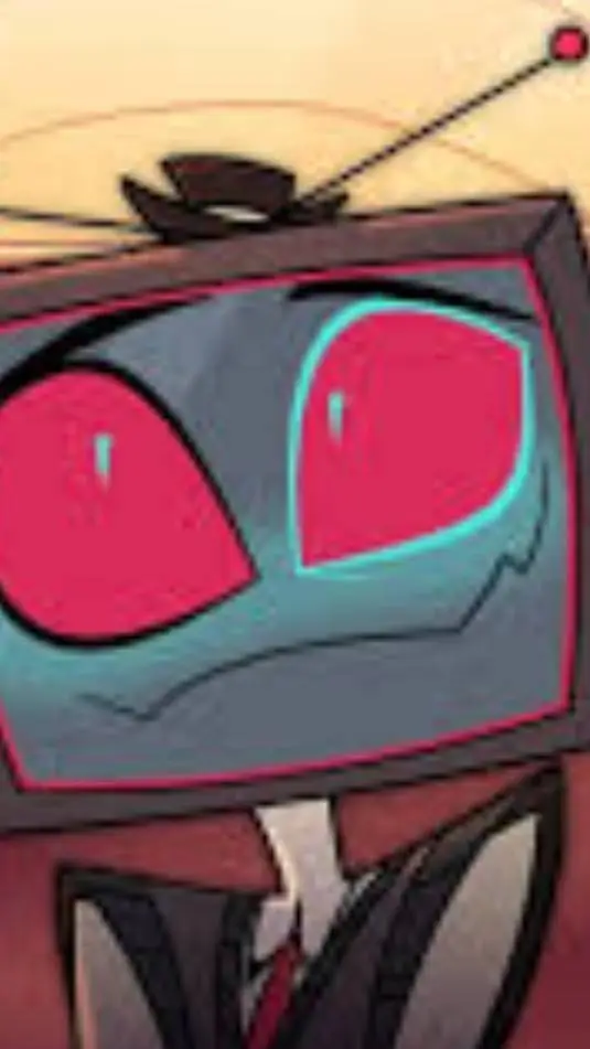 ai character: 📺{Young vox}📺 background