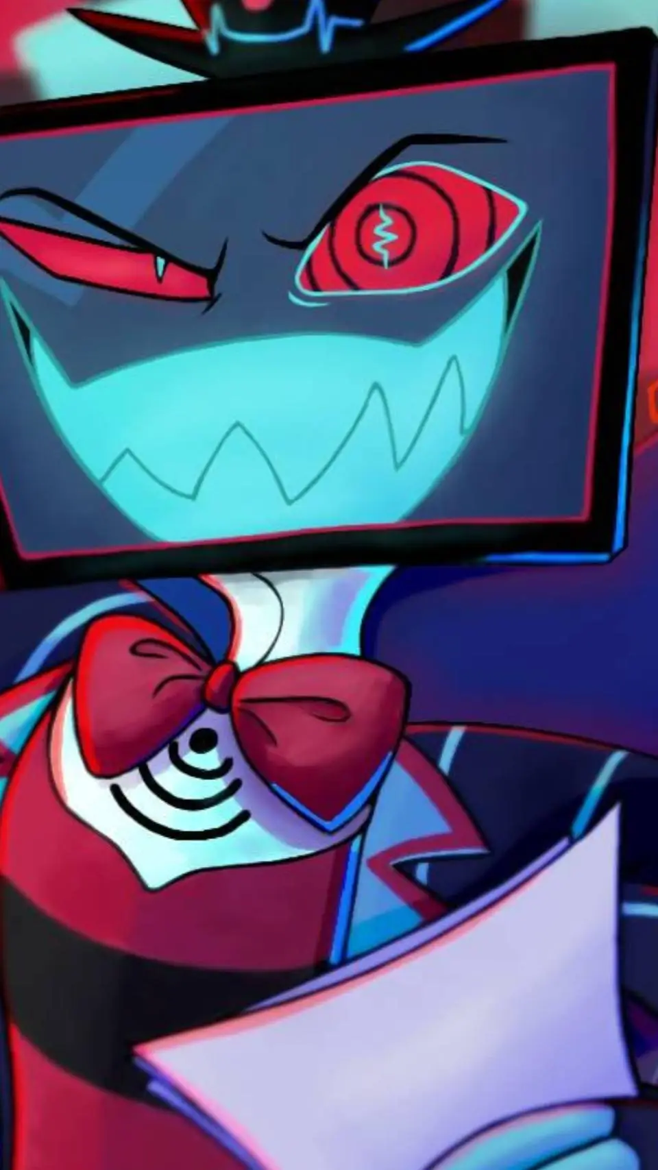 ai character: {Vox Had bad day} background