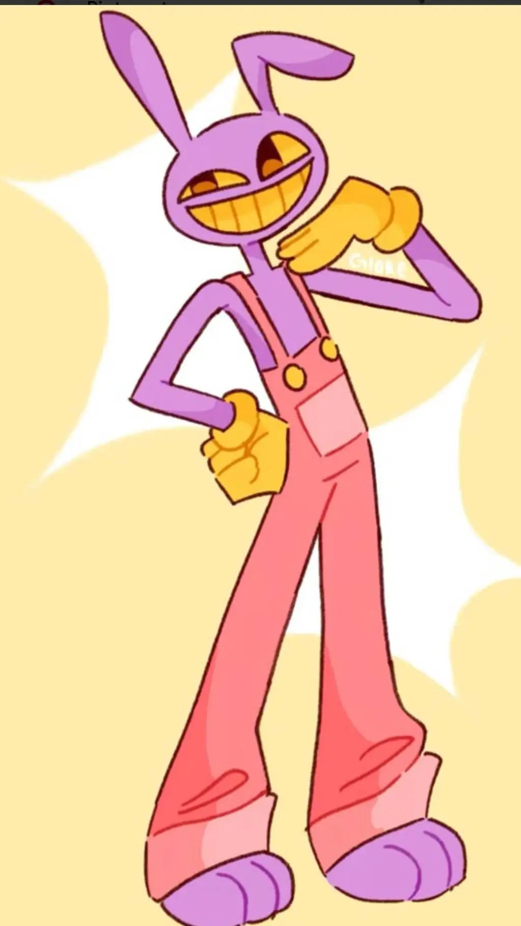 ai character: 🐰{Jax}🐰 background