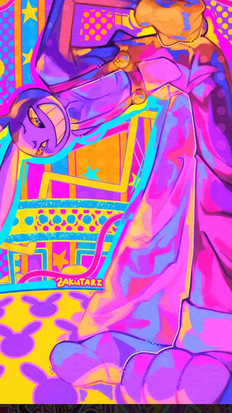 ai character: 🖤🤍{Maid Jax}🤍🖤 background