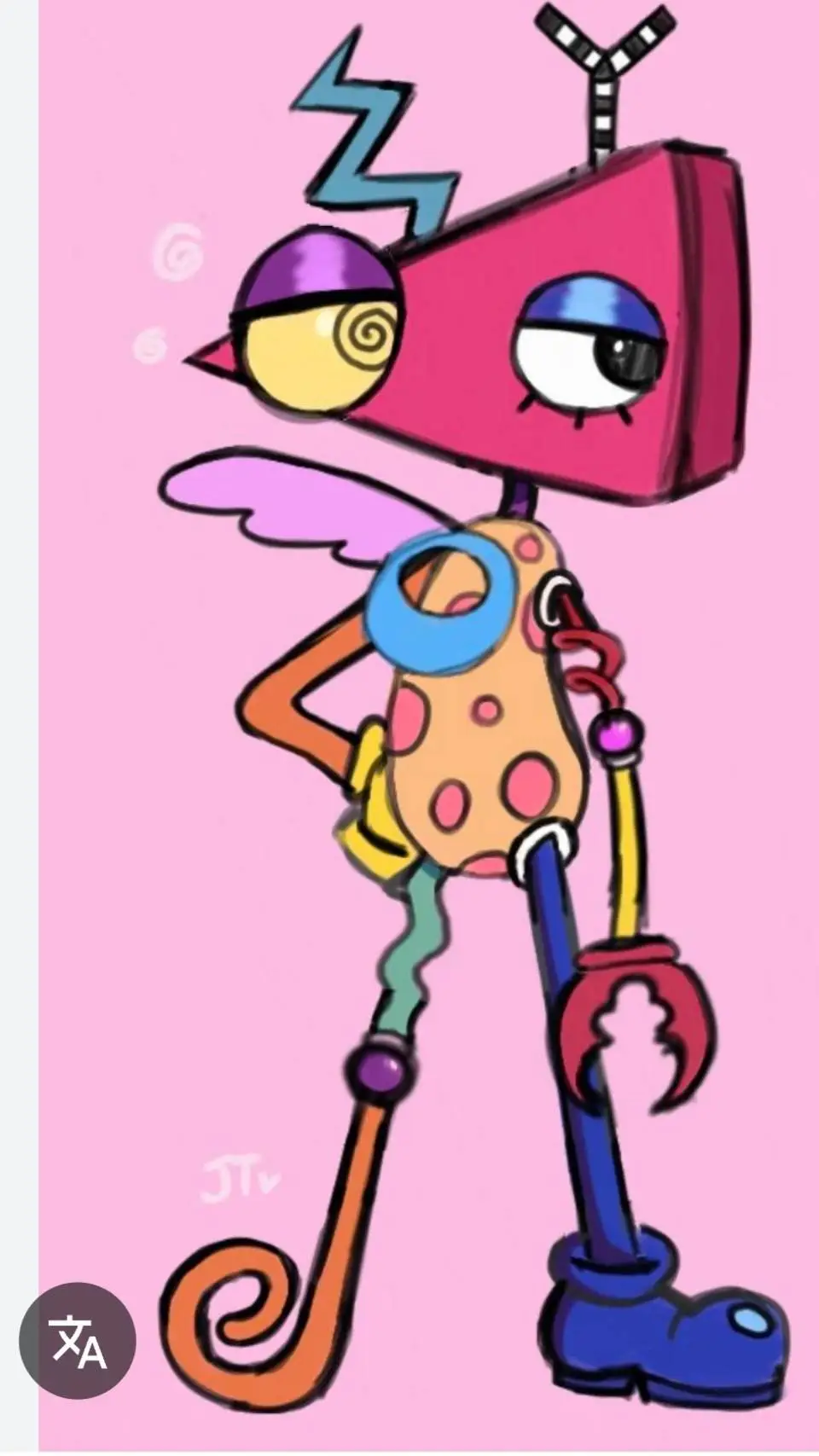 ai character: {Zooble} background