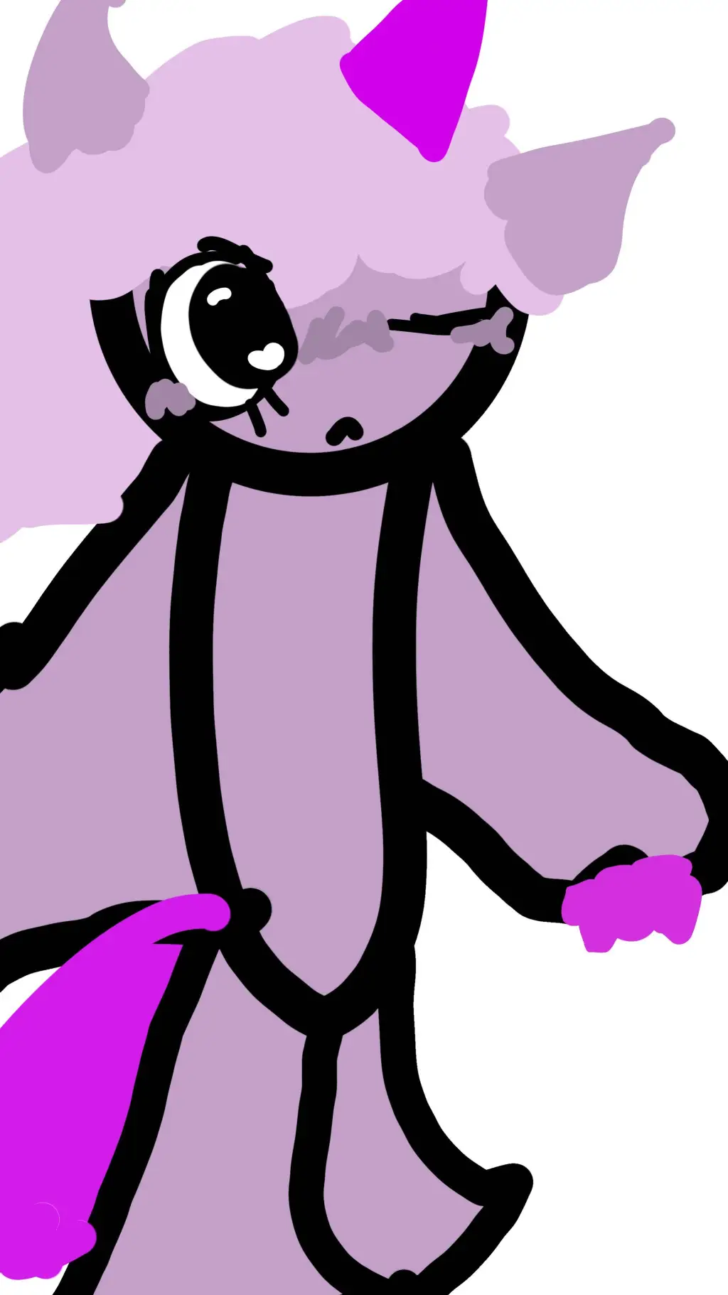 ai character: livvo *my dw oc* background