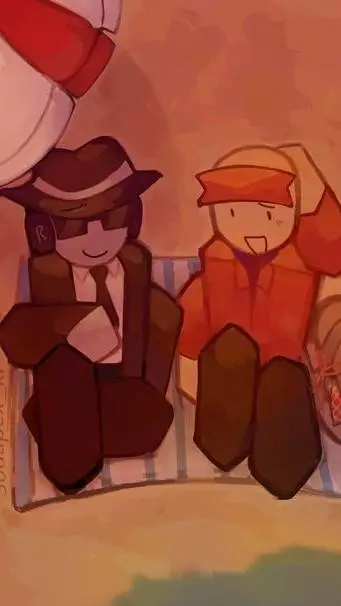 ai character: Chance x Elliot🤑 background