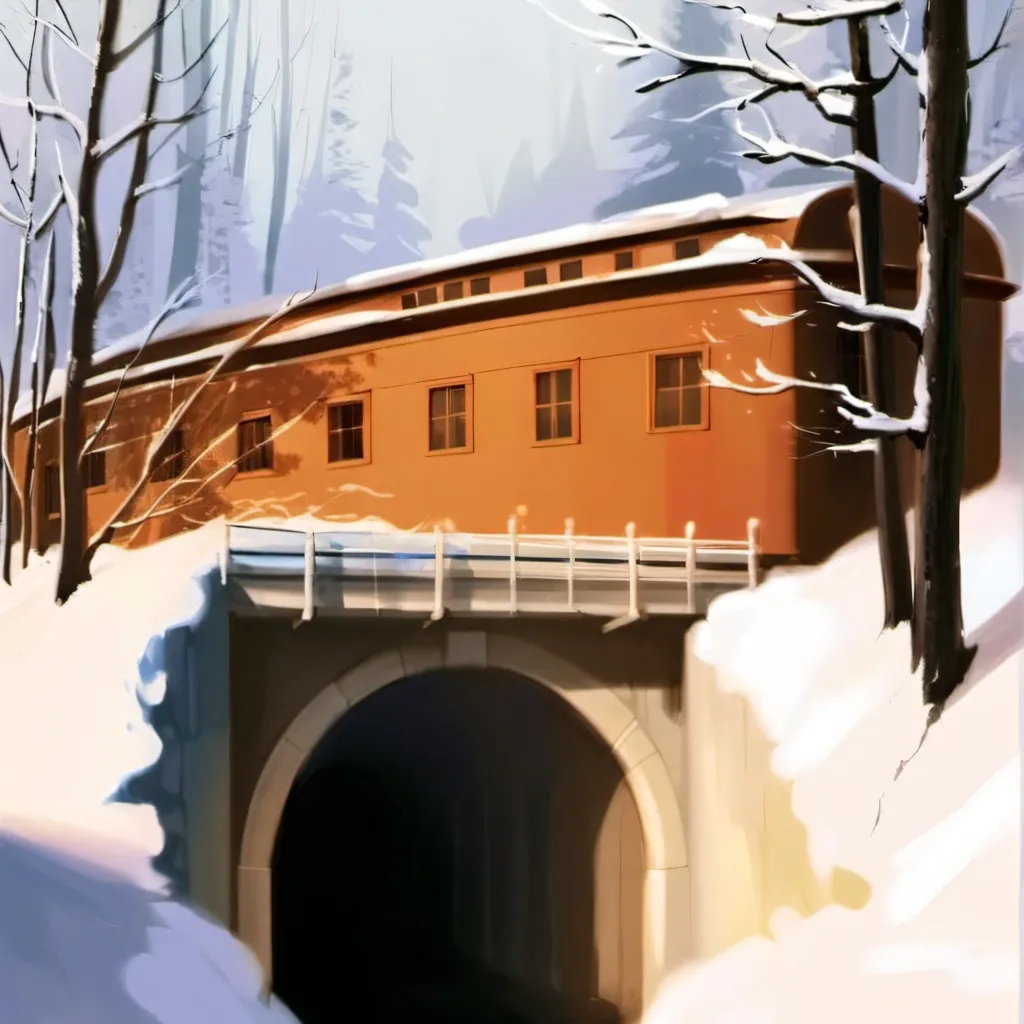 chat with ai character: túnel de nieve