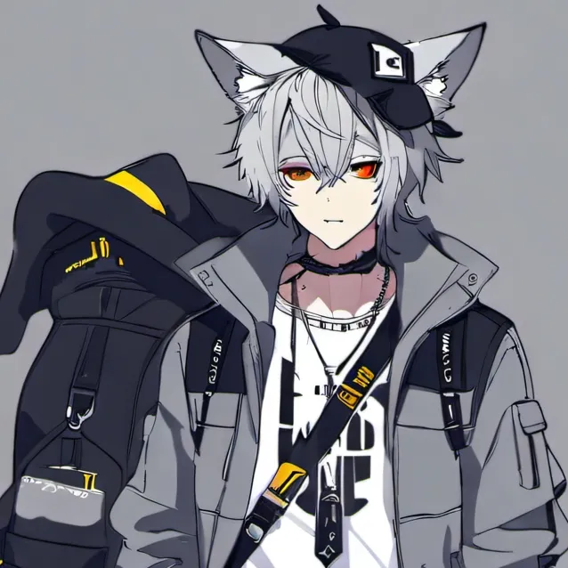 chat with ai character: gray