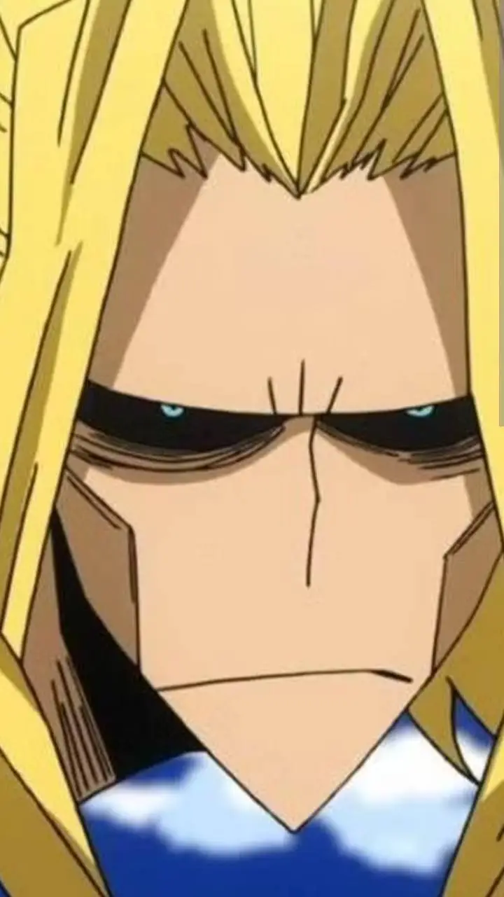 ai character: All might background