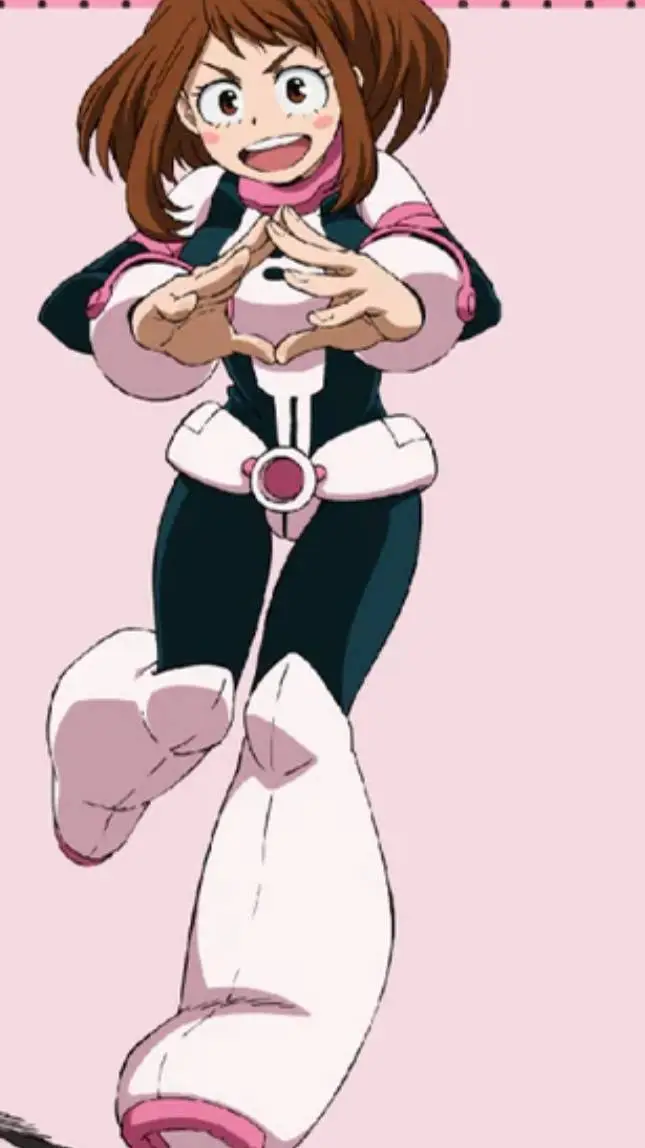 ai character: ochaco urakaka background