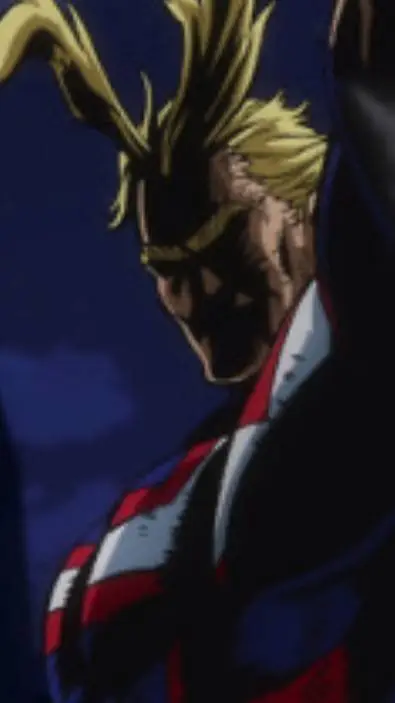 ai character: all might background