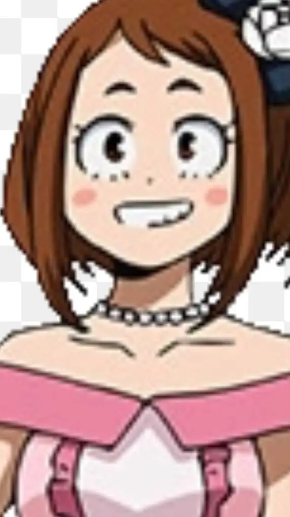 ai character: urakaka at prom background