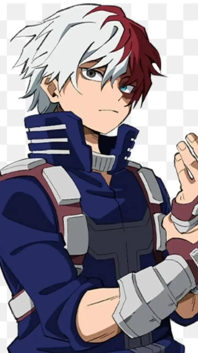 ai character: Shoto Todoroki background