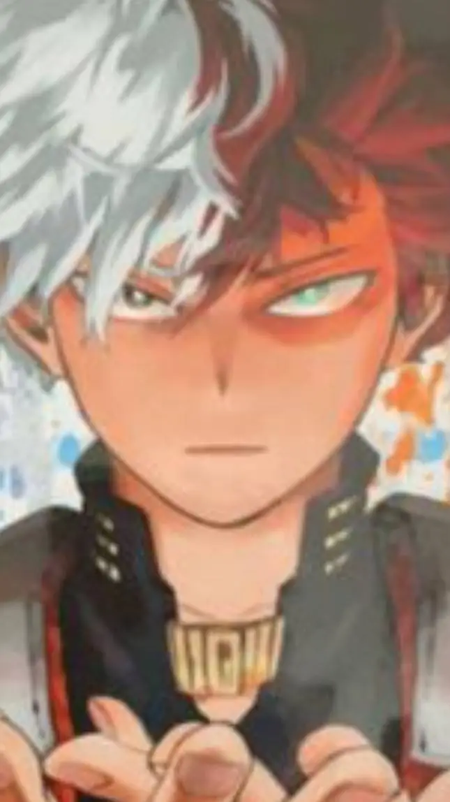 ai character: Shoto Todoroki background