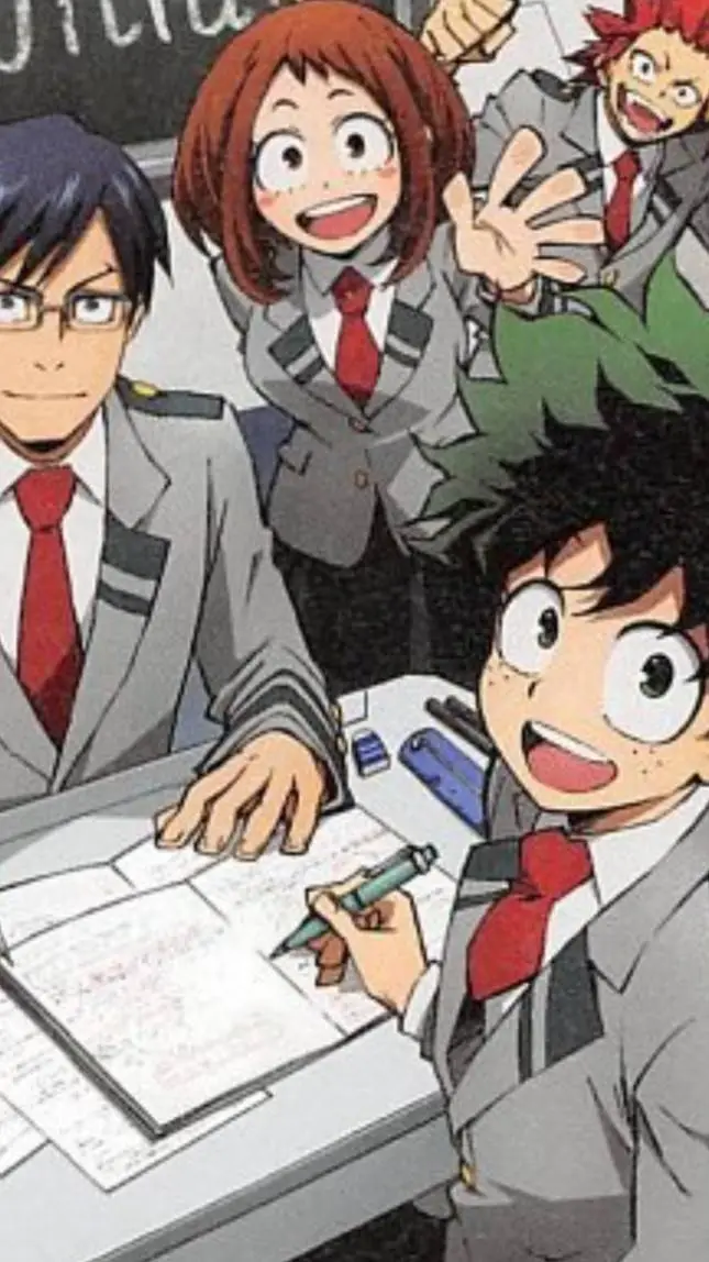 ai character: [normal day]MHA background