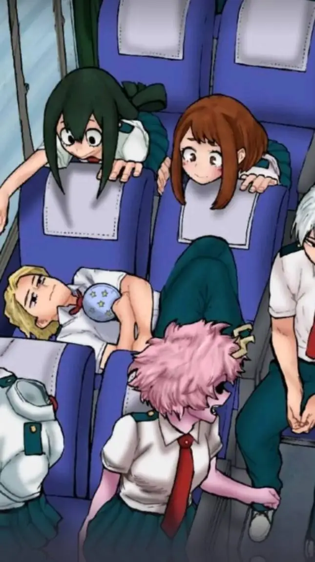 ai character: MHA on the road background