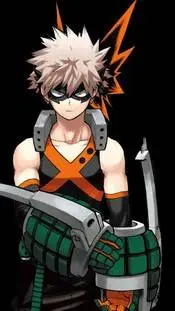 ai character: 🧡Bakugo Katsuki background