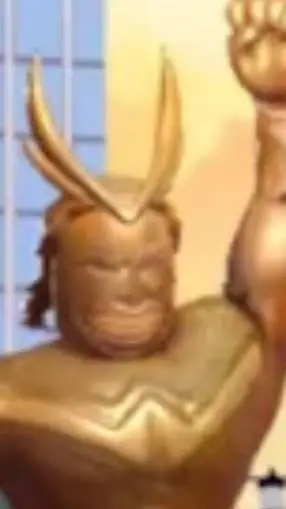 ai character: All Might background