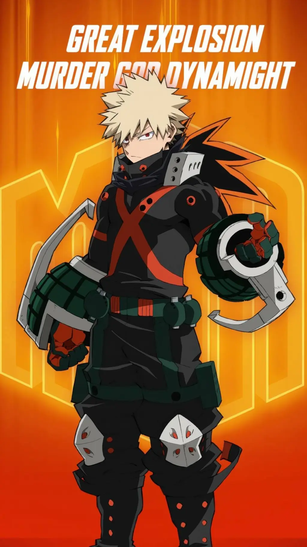 ai character: [🧡Katsuki Bakugo🧡] background