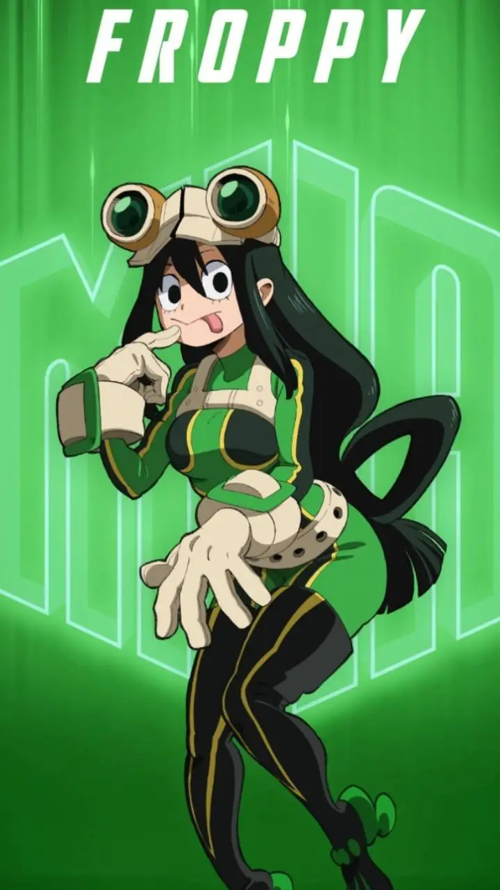 ai character: [🐸Tsuyu Asui🐸] background