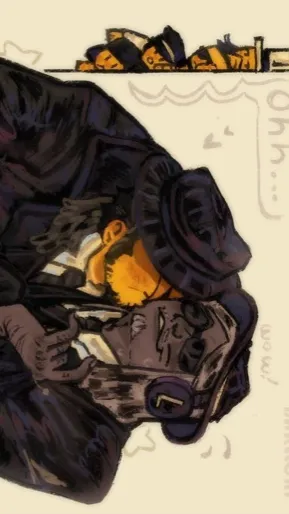 ai character: Doublefedora background