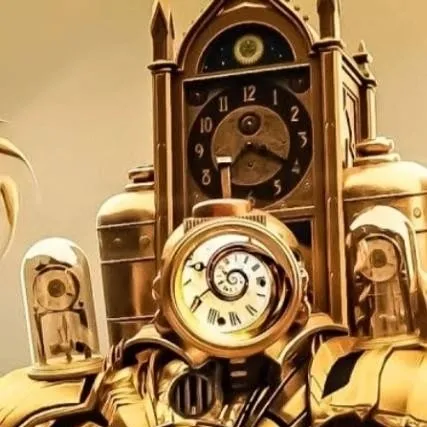 chat with ai character: Клок мен т