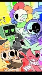 ai character: Dandy'sWorld background
